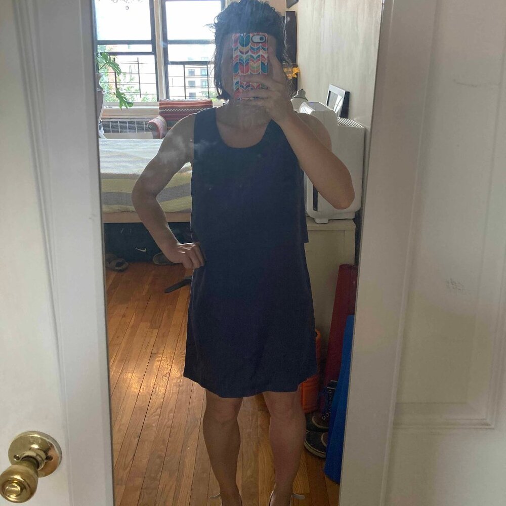 Rachel Antonoff Linen Dress Blue Size 2